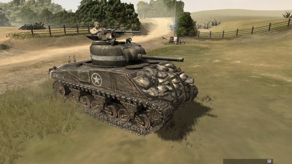 75 mm Sherman with 50 Cal